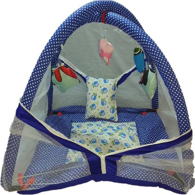 

Chote Janab Cotton Infants Cotton Bedding Set Mosquito Net Mosquito Net(Blue)