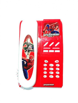 

DP Endeavors Musical Telephone For Kids Battery Operated Telephone (Battery Not Included)- Red(Red)