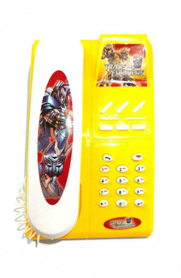 

DP Endeavors Musical Telephone For Kids Battery Operated Telephone (Battery Not Included)- Yello(Yellow)