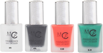 

Million Colors Premium Matte Nail Lacquer 101, 143, 110, g8