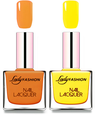 

Lady Fashion Cube Shaped Made In India Nail Polish Nude, Yellow(Pack of 2)
