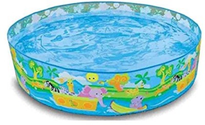 Kashti New Toy 4 Feet Kids Water Pool Bath Tub Swimming Pool(Multicolor)