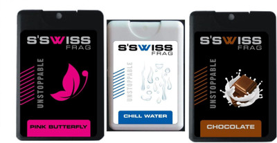 

S'SWISS pack 3 PINK BUTTERFLY AND CHILL WATER AND CHOCOLATE COMBO POCKET PERFUME Perfume - 60 ml(For Men & Women)