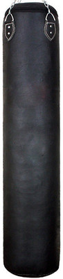 

FACTO POWER 5 Feet Length BLACK Color Unfilled Synthetic Leather Hanging Bag(Heavy, 2 kg)