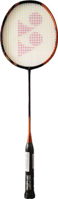 

Yonex 39 Badminton Racquet, Black/Orange Multicolor Strung Badminton Racquet(G4 -3.25 Inches, 350 g)