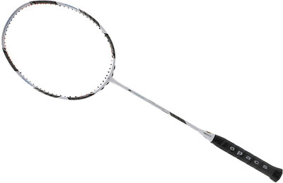 APACS z-ziggler black and white White, Black Unstrung Badminton Racquet(G2 - 3.75 Inches, 300 g), Black;white