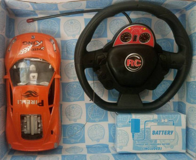 

Browner Doremon Lamborghini Car for Kids(Orange)