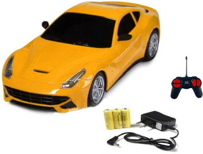 

tysm creation Mini Racing 4 Channel Radio control RC Car (Yellow)(Yellow)