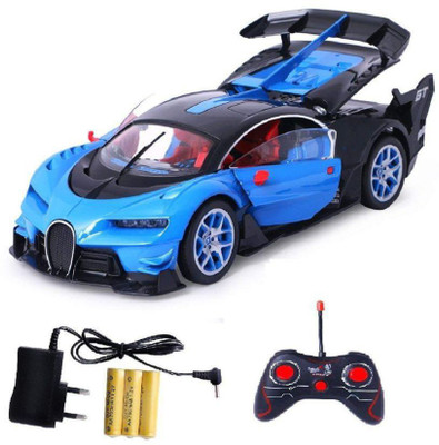 

TULLY Bugatti Style Remote Control Rechargeable Car with Opening Doors and Boot Space(Multicolor)