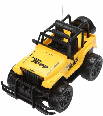 

sket Vehicle Remote Control Car Off-road Jeep SUV Toy (Yellow)(Yellow)