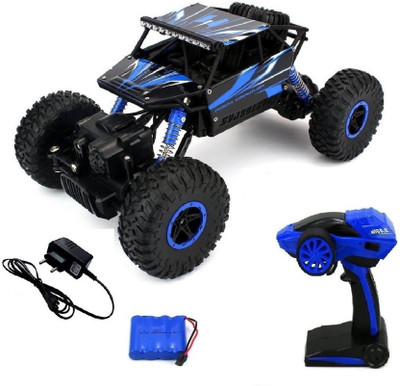 

Gaanu RC Rock Off-Road Vehicle 2.4Ghz 4WD High Speed 1:18 Racing Cars RC Cars Remote Radio Control Cars Electric Rock Crawler Electric Buggy Hobby Car Fast Race Crawler (Blue)(Multicolor)