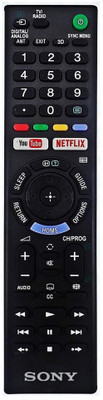 

Sony LED/LCD Smart Tv 3D Function Remote Controller(Black)