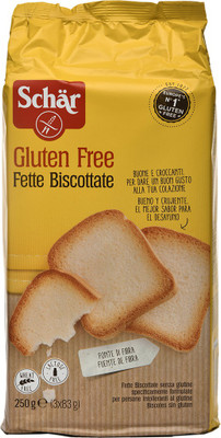 

Dr Schar Fette Biscottate Gluten Free Rusk NA flavored Cake Rusk(250 g)