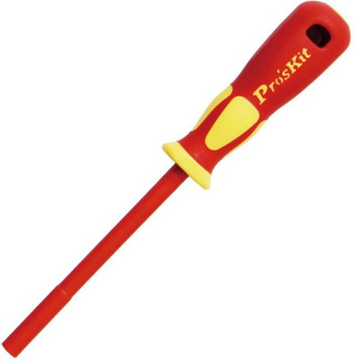 Proskit VDE 1000V Insulated Nut Driver(M4.0x125) Ratchet Screwdriver(Pack of 1)
