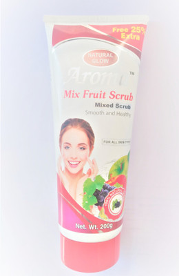 

Aroma Mix Fruit Scrub for Smooth & Healthy Skin-200g Scrub(200 g)
