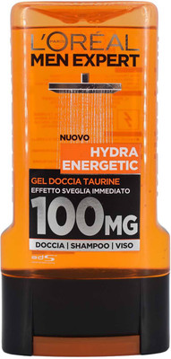 

L'Oreal Paris Men Expert Hydra Energetic Gel Doccia Taurine Shower Gel Scrub(300 ml)
