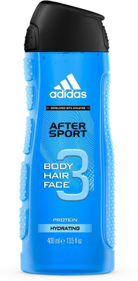 

ADIDAS After Sport Body, Hair & Face Shower Gel, Protein - 400ml (13.5oz) Face Wash(400 ml)