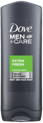 

Dove Men+Care Body & Face Wash, Extra Fresh - 250ml(250 ml)