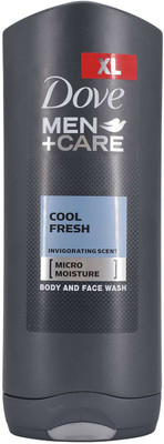 

Dove Men+Care Body & Face Wash, Cool Fresh - 400ml(400 ml)