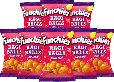 

Funchies Ragi Balls - Masala Max(15 g, Pack of 8)