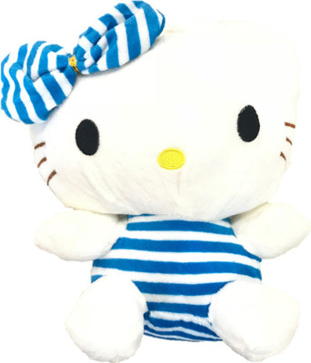 

CREATIVEVILLA CUTE BLUE STUFFED PLUSH SOFT TOY CVST6525 - 20 cm(Multicolor)