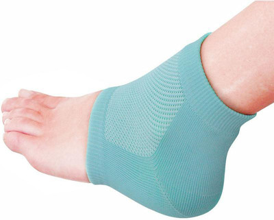 

LS Letsshop Pad SOCKS Hard Cracked Heels Repair Cream Foot Care Ankle Heel Support (, Blue