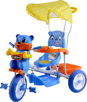 

Stepupp Grow BABY TRICYCLE FOR KIDS WITH FRONT OR BACK BASKET AND CANOPY AND PARENT HANDLE OR MUSICAL TRICYCLE BLUE COLOUR KIDS TRICYCLE RECOMMENDED TRICYCLE FOR BABY GIRL OR TRICYCLE FOR BABY BOY OR TRICYCLE FOR TODDLER GIRL OR TRICYCLE FOR TODDLER BOY R