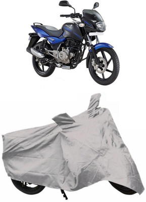 Utkarsh Two Wheeler Cover for Bajaj(Pulsar 150, Silver)