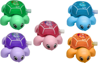 

DIY Cute Turtle Shaped Toys WindUp and Friction Toys (Multuicolor)(Multicolor)