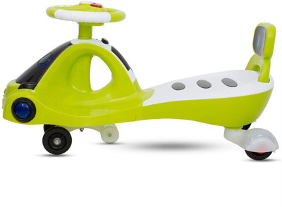 

NGEL Baby Swing Magic Car Free Wheel Magic Car and Music | Push Car Ride on Car for Kids for 2 to 6 Years(Multicolor)
