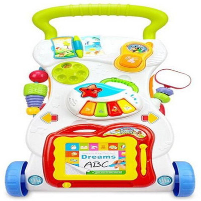 

Chote Janab Musical Activity Walker With Parent Rod(Green)
