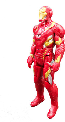 

Toy Mela Iron Man Action Figure toys 30 cms marvel avengers infinity wars with Led light and sound(Multicolor)