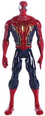 

Toy Mela Spiderman 2018 Infinity Wars 30 cms new action figure with led light on chest and sound(Multicolor)