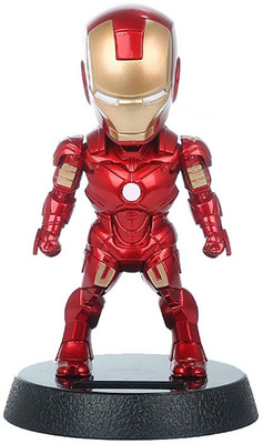 

Toy Mela Iron Man Infinity Wars Bobble Head Car Dashboard Accessory runs on solar energy(Multicolor)