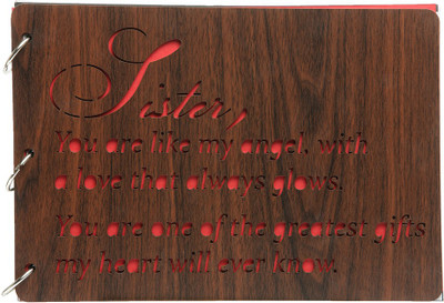 SEHAZ ARTWORKS Sister-Glows-A4 Album(Photo Size Supported: 6 X 4)