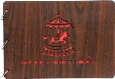 SEHAZ ARTWORKS HappyBirthday-A4 Album(Photo Size Supported: 6 X 4)