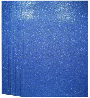

Swarup SWARUP'S GLITTER FOAM SHEETS DARK BLUE COLOUR (PACK OF 10)