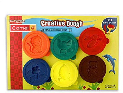 

Camlin CREATIVE DOUGH 6 Shades 50 Gram Each