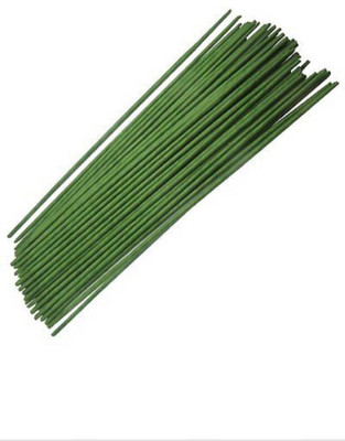 

BuyDBest Green 25PCS 22 Guage 30CM / 11.75INCH Length Iron Wire , Artificial Flower Stems Making Accessory , Floral Arrangement Accessory