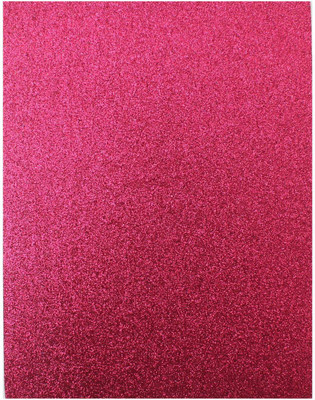

Swarup GLITTER FOAM SHEETS A4 SIZE DARK PINK COLOUR (PACK OF 10)