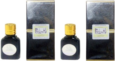 Swiss Arabian Jannet El Firdaus 9 Ml Attar Black Edition (PACK OF 2) Floral Attar(Jannat ul Firdaus)