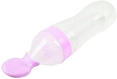 

CREW4 Squeeze Style Bottle Feeder With Dispensing Spoon - 90 ml(Blue)