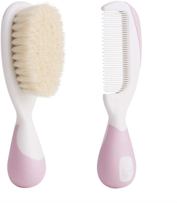 

Zahuu Brush and Comb (White and Pink)(White and Pink)