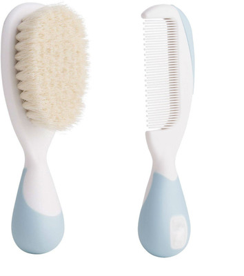 Zahuu Brush and Comb (White and Blue)(White and Blue)