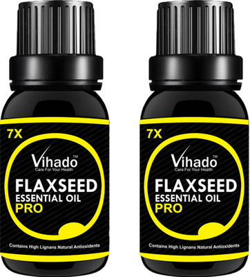 

Vihado 100% pure flaxseed oil 7x Pro (20 ml) (Pack of 2)(20 ml)