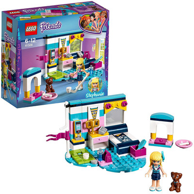 

Lego Friends Stephanie's Bedroom Building Blocks for Girls 6 to 12 Years (95 pcs)41328(Multicolor)
