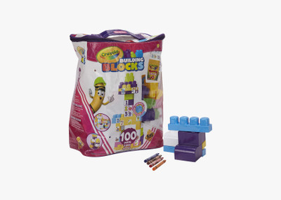 

Crayola NE Work 100 Tote 90 Blocks Girls(Multicolor)