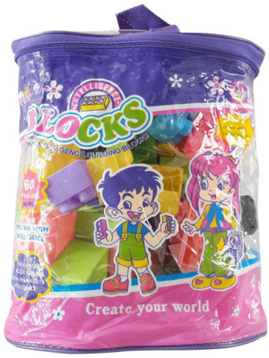 

infioz Intelligence building blocks 60pcs(Multicolor)