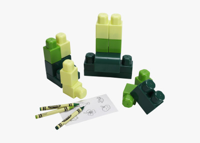 

Crayola NE Work My Color Green 20pc Set(Multicolor)