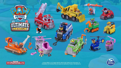 

Deeta Mission Paw Blocks - Small Squad Pup Chase Vehicle Building construction blocks with Pup Figure (Blue)(Multicolor)